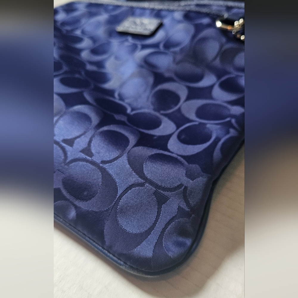 Coach Blue Crossbody Bag - Picture 14 of 16